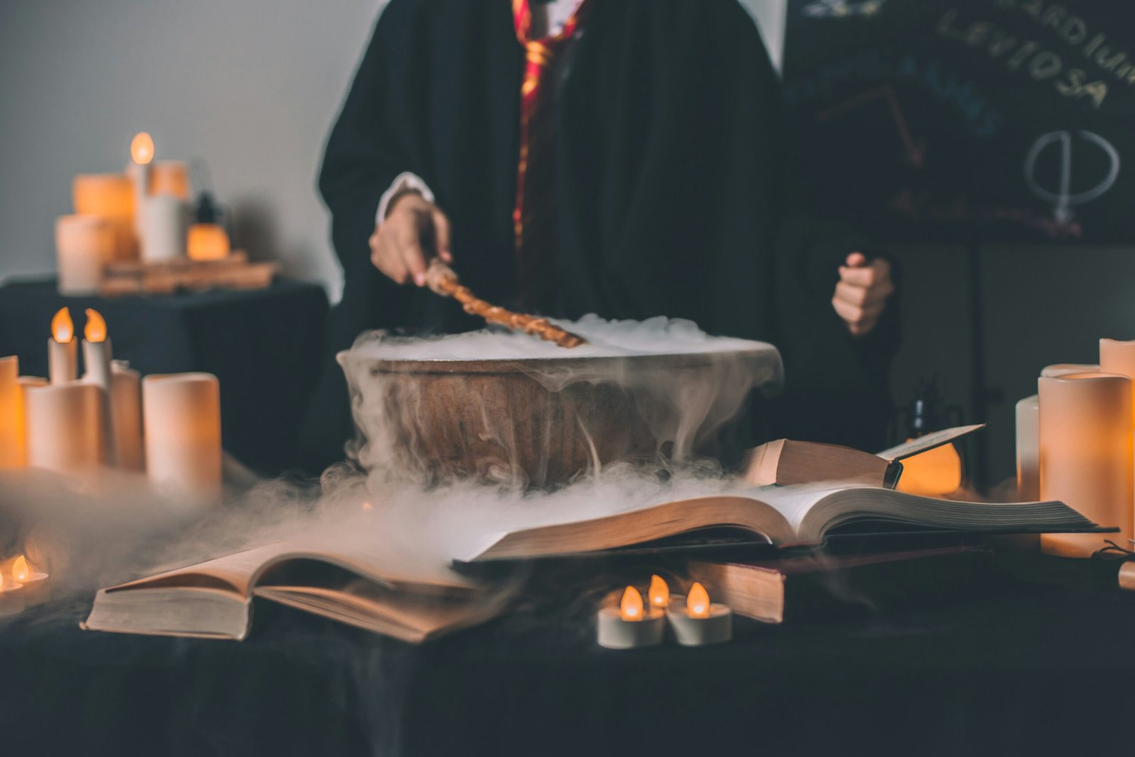 Man doing magic