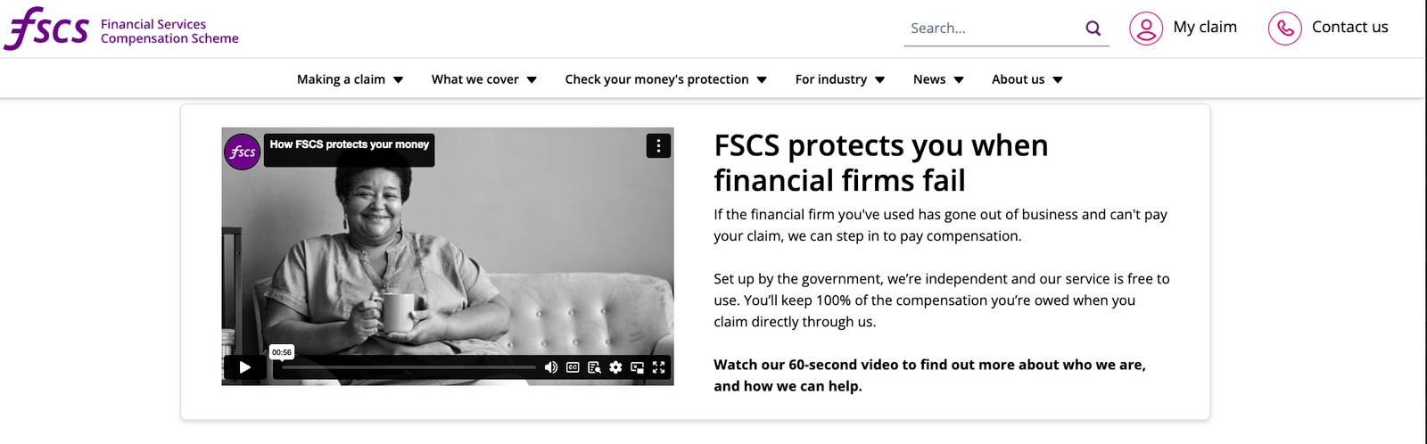 FCFS Screenshot of ISA protection