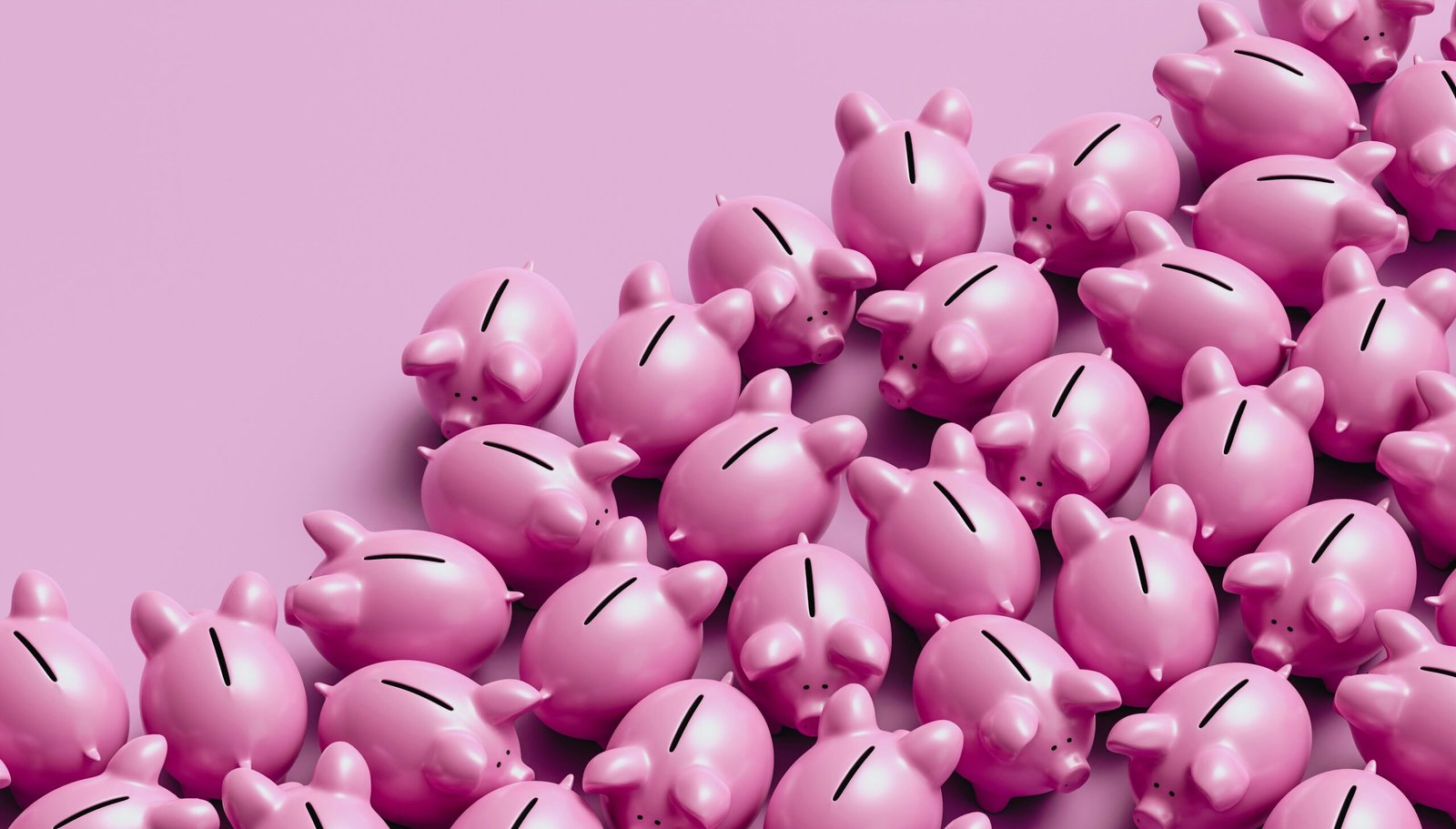 Piggy Banks in a row